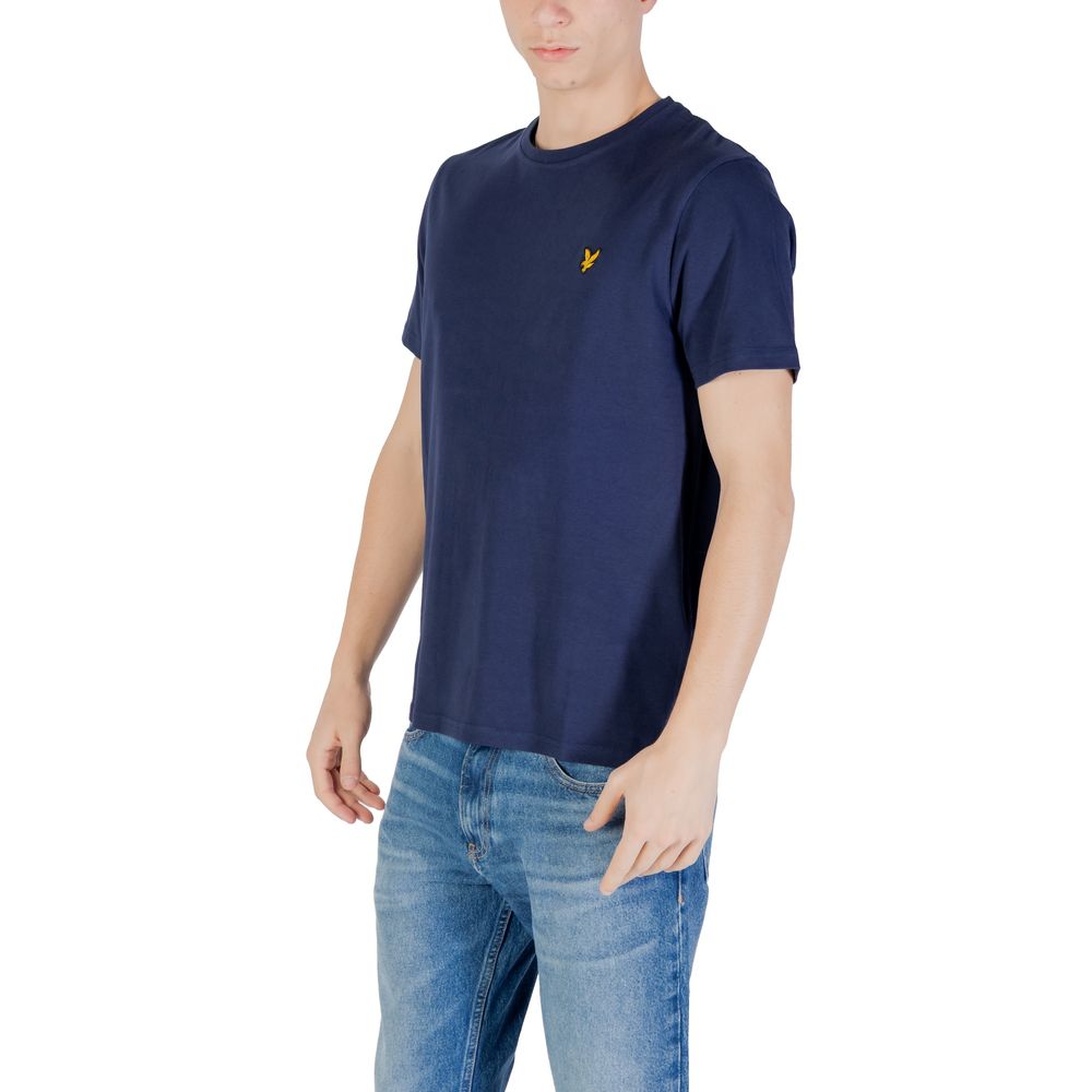 Lyle & Scott Plava majica kratki rukav NOVA KOLEKCIJA