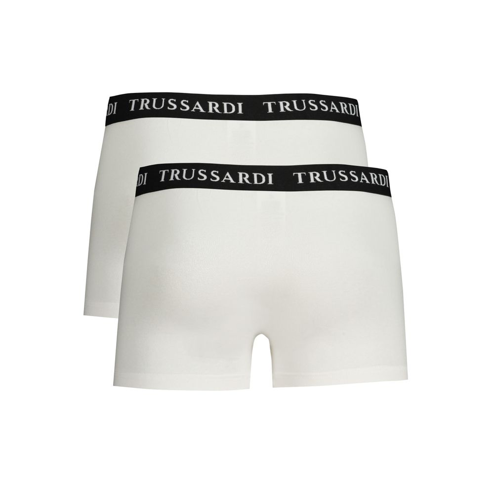 Trussardi Bijele bokserice 2u1
