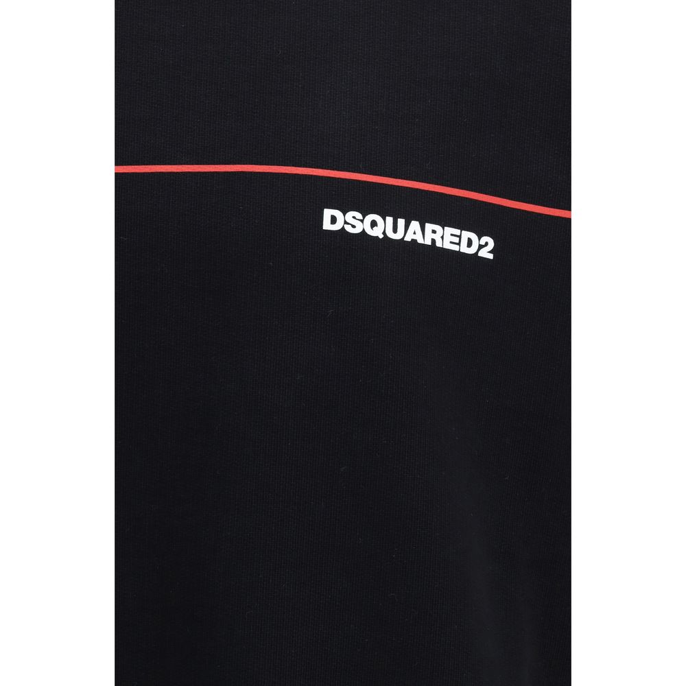 Dsquared² Crna majica dugi rukav NOVA KOLEKCIJA