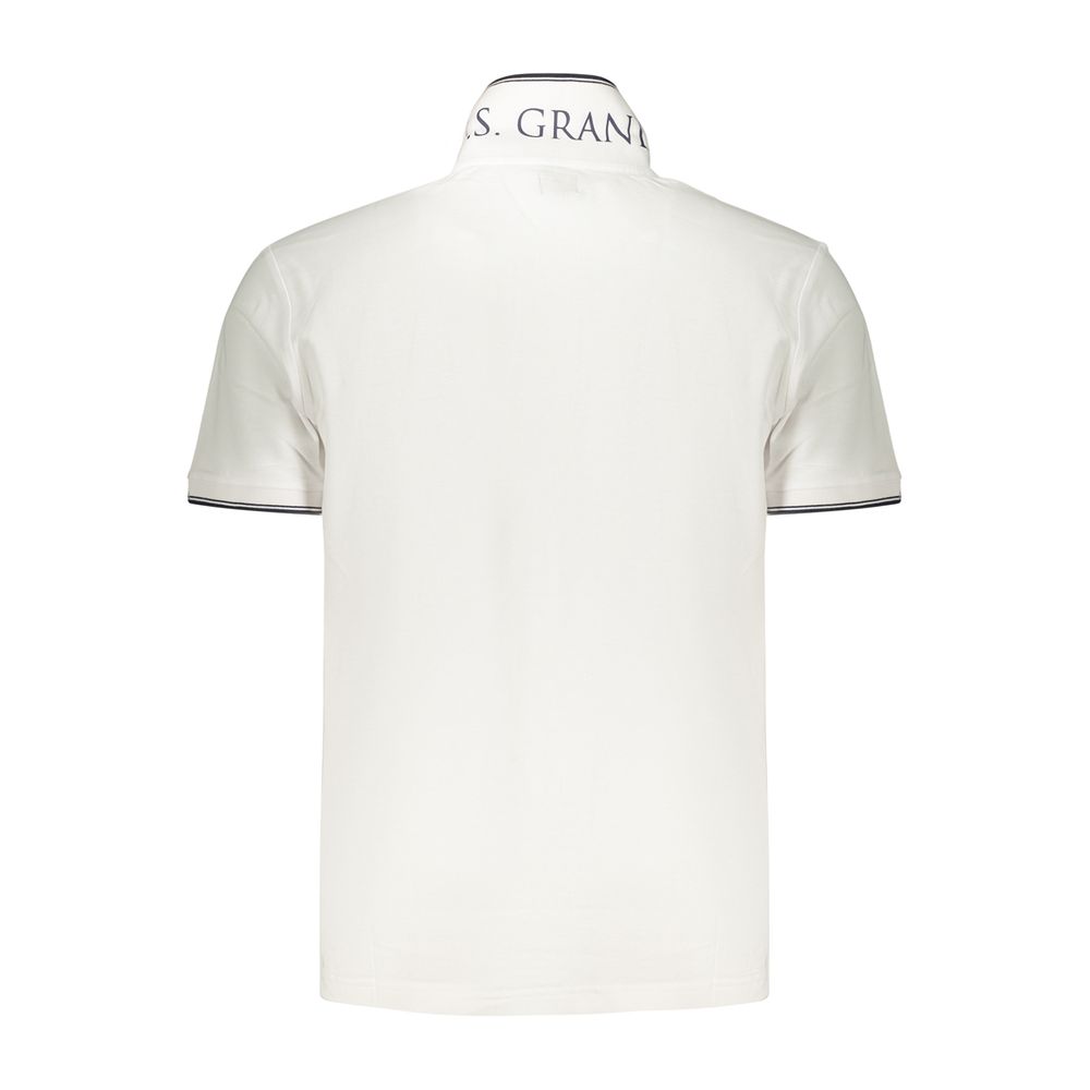 U.S. Grand Bijela polo majica kratki rukav