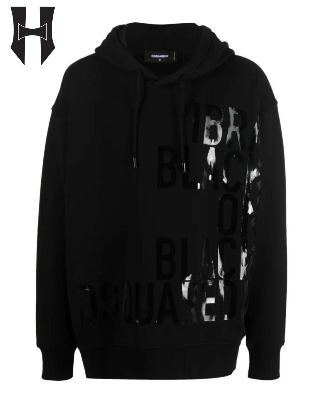 Dsquared² IBRA black on black dukserica