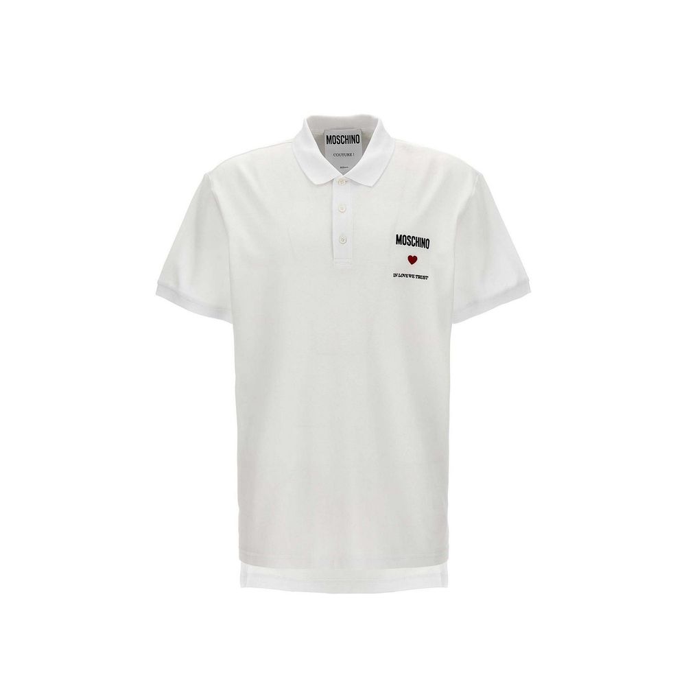 Moschino Couture Bijela polo majica
