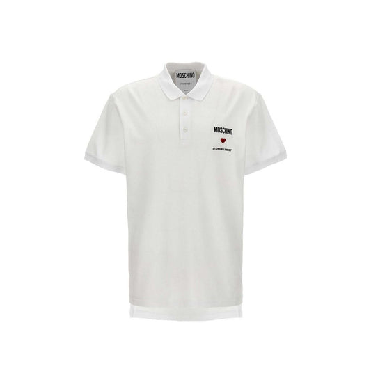 Moschino Couture Bijela polo majica