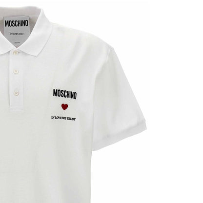 Moschino Couture Bijela polo majica