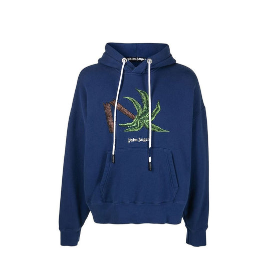Palm Angels Plava Dukserica