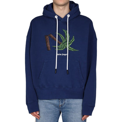 Palm Angels Plava Dukserica