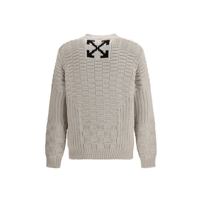 Off-White Bež džemper NOVA KOLEKCIJA
