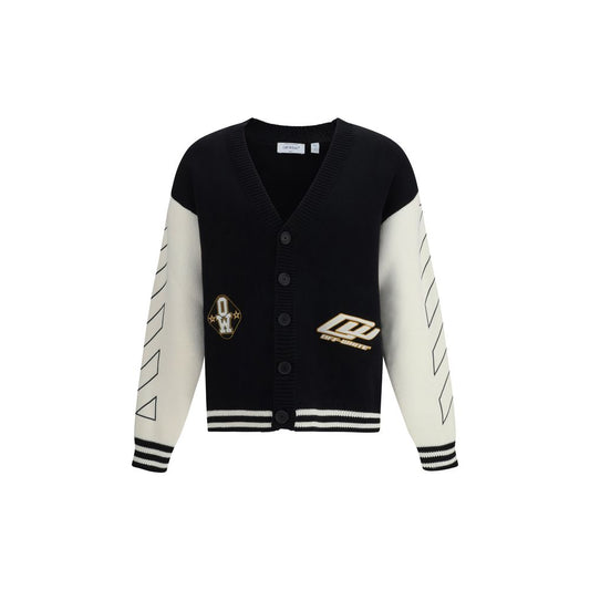 Off-White Crni Kardigan