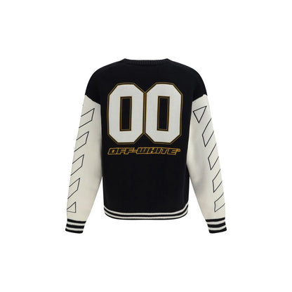 Off-White Crni Kardigan