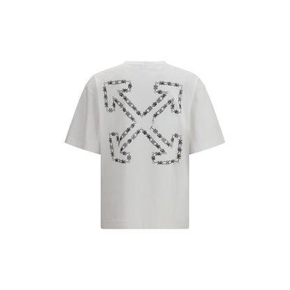 Off-White Bijela Chain Araldic majica kratki rukav NOVA KOLEKCIJA