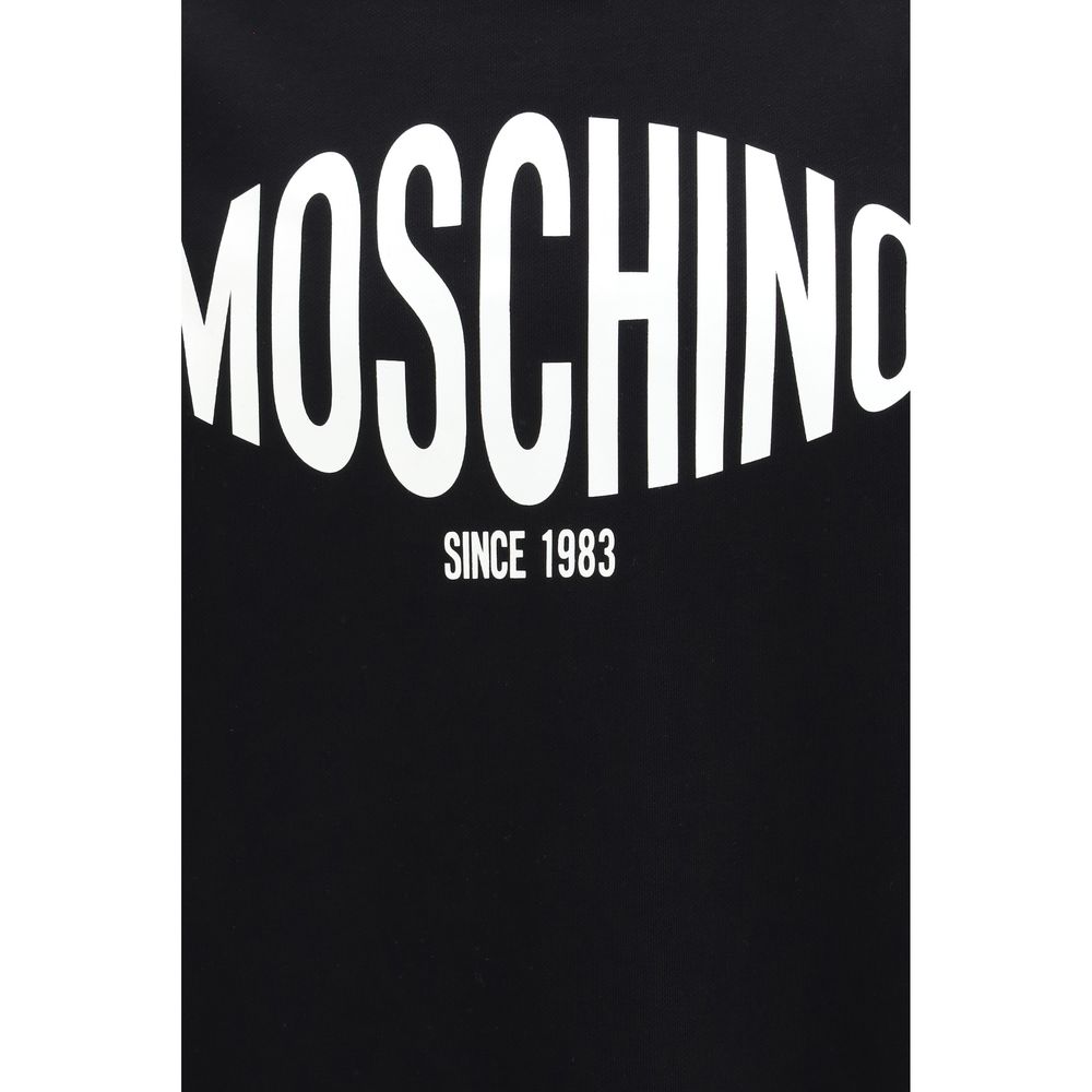 Moschino Crna majica dugi rukav NOVA KOLEKCIJA