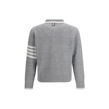 Thom Browne Pletena Polo Majica dugi rukav Nova Kolekcija