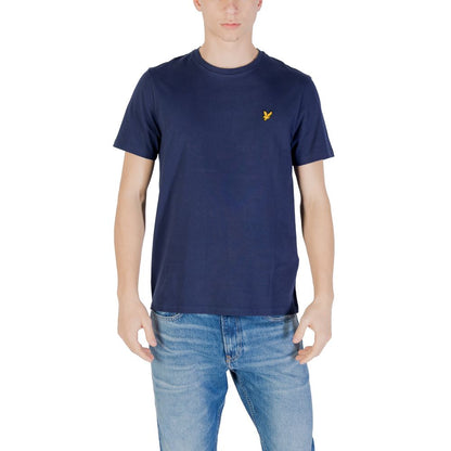 Lyle & Scott Plava majica kratki rukav NOVA KOLEKCIJA