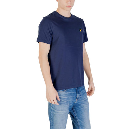 Lyle & Scott Plava majica kratki rukav NOVA KOLEKCIJA