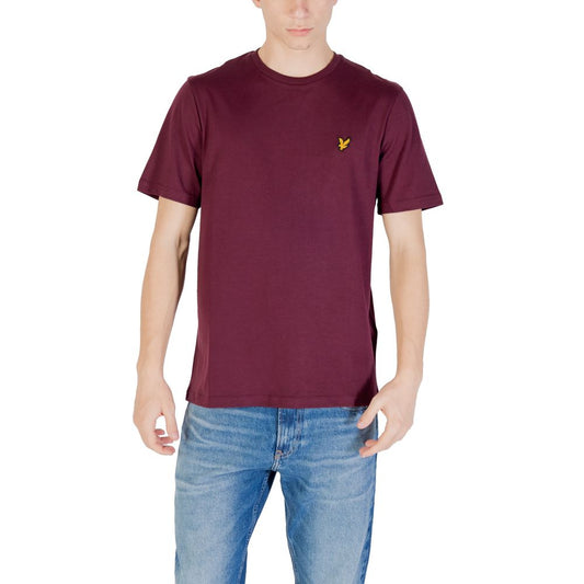 Lyle & Scott Bordo majica kratki rukav NOVA KOLEKCIJA