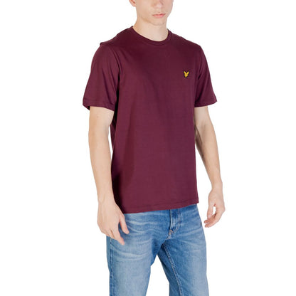 Lyle & Scott Bordo majica kratki rukav NOVA KOLEKCIJA