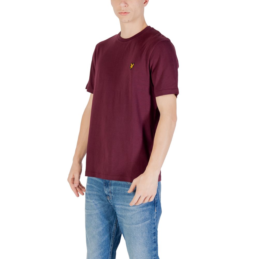 Lyle & Scott Bordo majica kratki rukav NOVA KOLEKCIJA