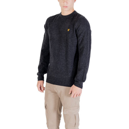 Lyle & Scott Crni Džemper