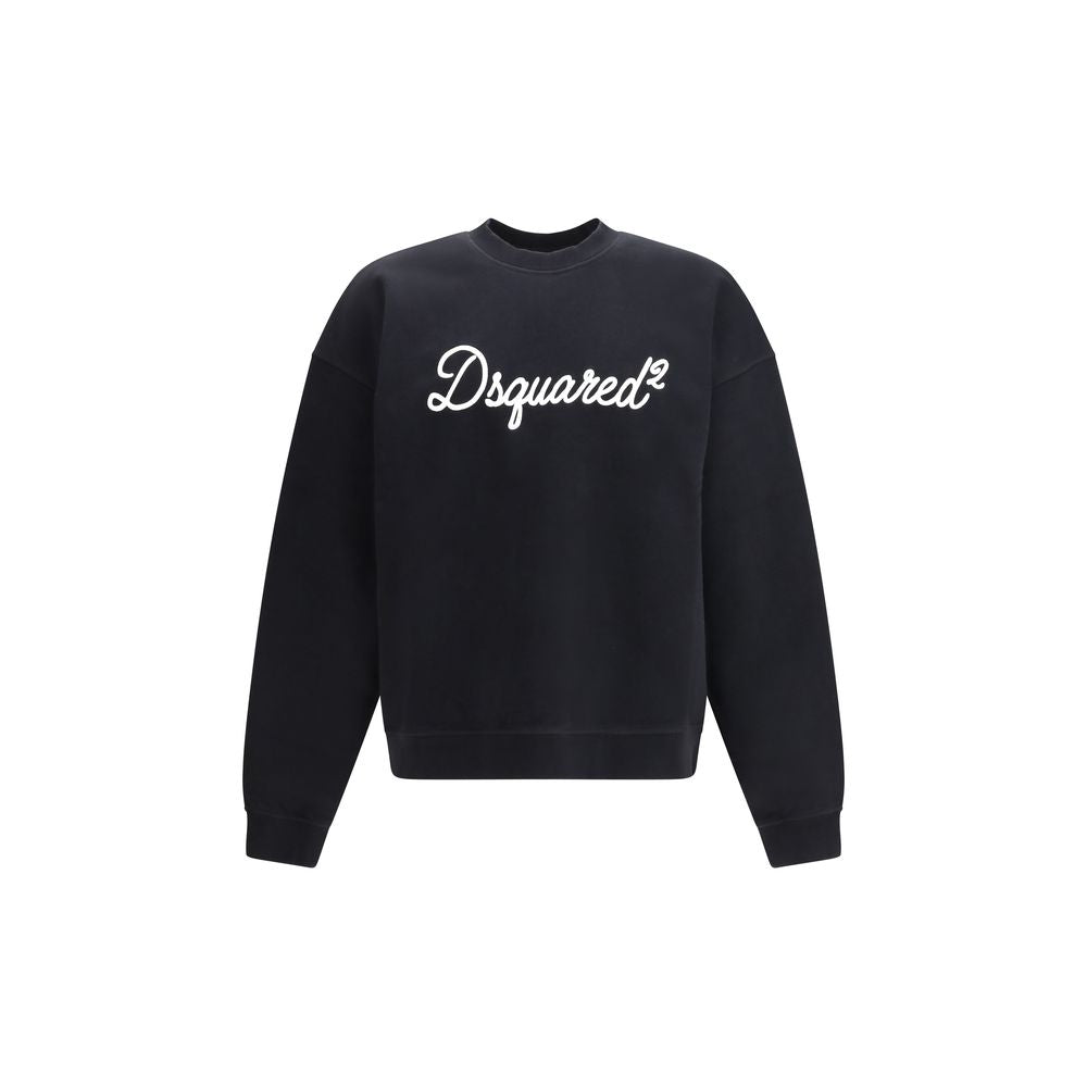 Dsquared² Crna majica dugi rukav NOVA KOLEKCIJA
