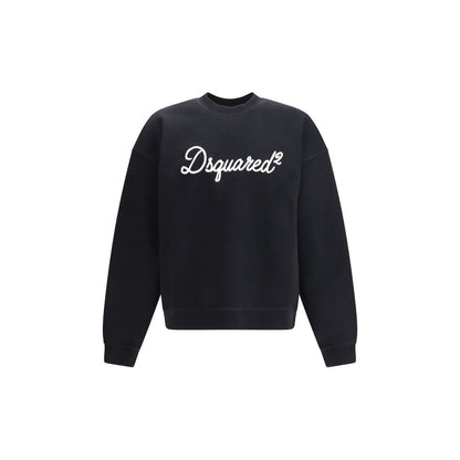 Dsquared² Crna majica dugi rukav NOVA KOLEKCIJA