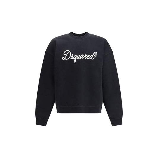 Dsquared² Crna majica dugi rukav NOVA KOLEKCIJA