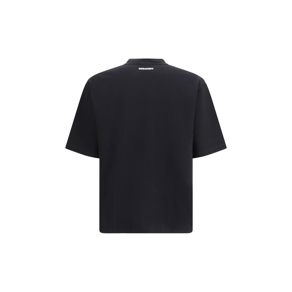 Dsquared² Crna majica kratki rukav NOVA KOLEKCIJA