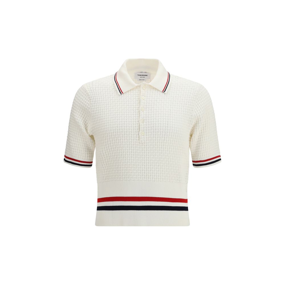 Thom Browne Bijela polo majica NOVA KOLEKCIJA