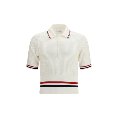 Thom Browne Bijela polo majica NOVA KOLEKCIJA