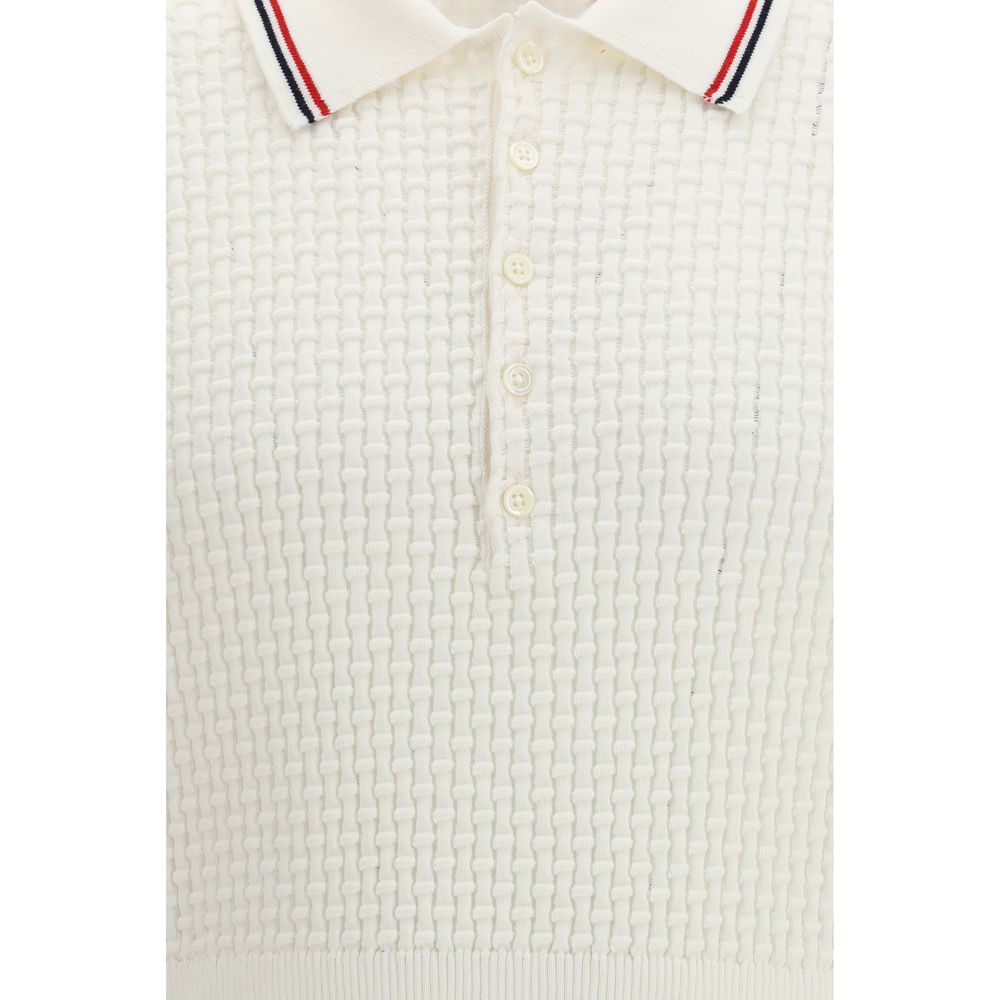 Thom Browne Bijela polo majica NOVA KOLEKCIJA