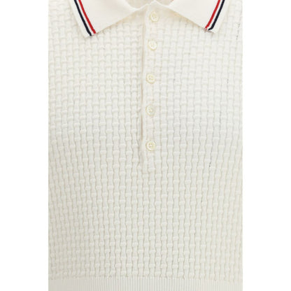 Thom Browne Bijela polo majica NOVA KOLEKCIJA