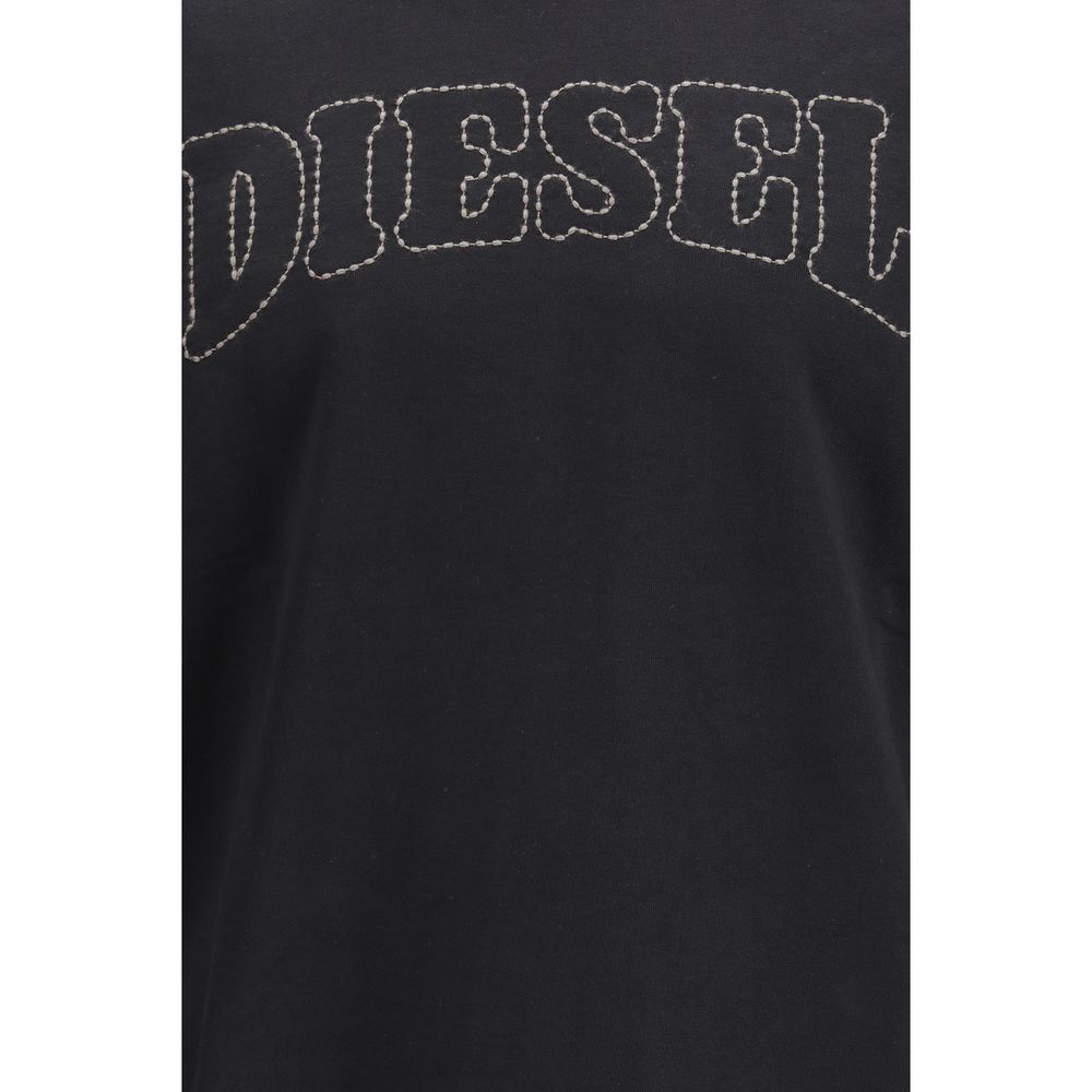Diesel Crna majica dugi rukav NOVA KOLEKCIJA