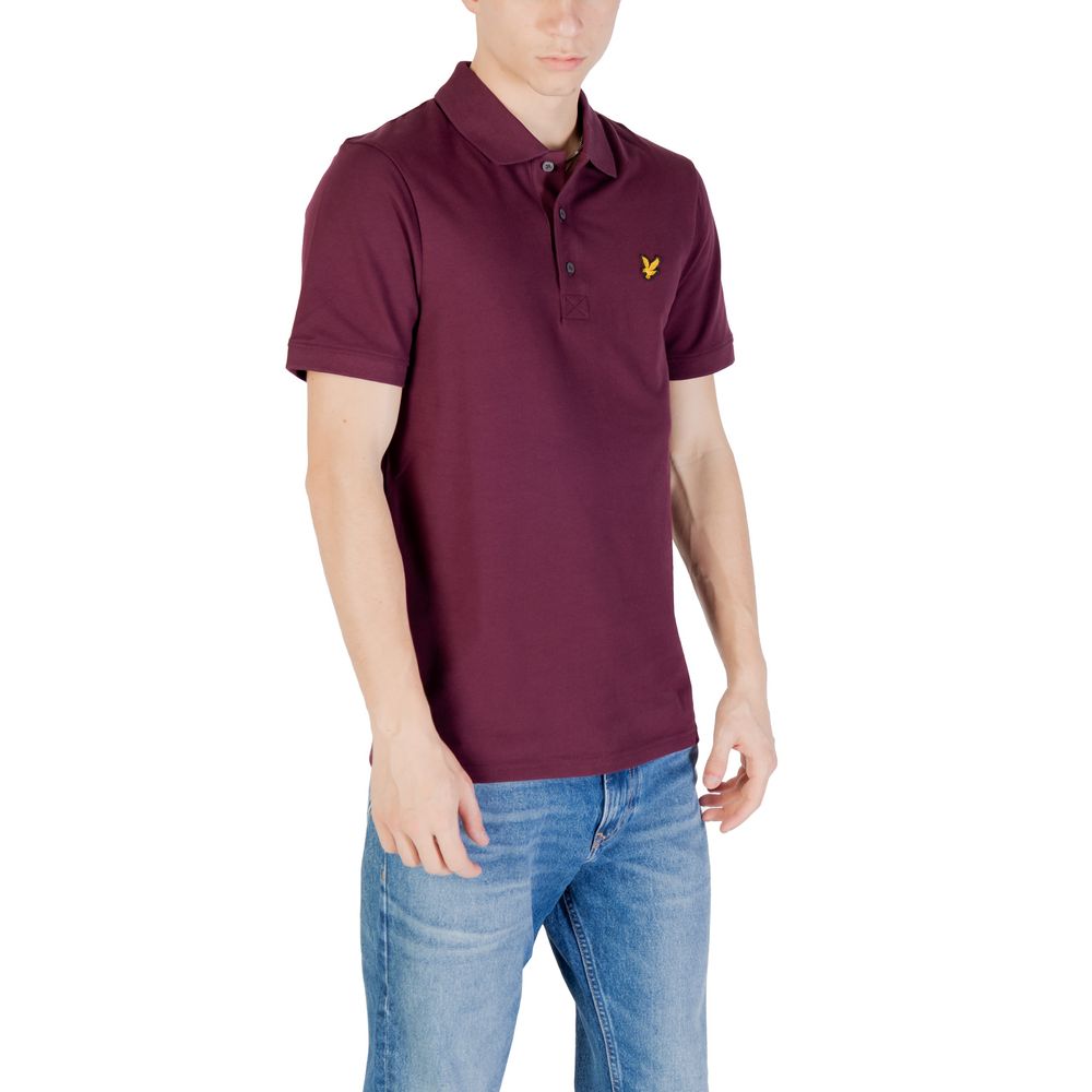 Lyle & Scott Bordo Polo majica NOVA KOLEKCIJA