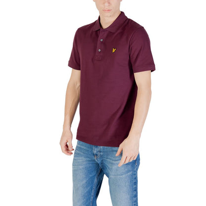 Lyle & Scott Bordo Polo majica NOVA KOLEKCIJA