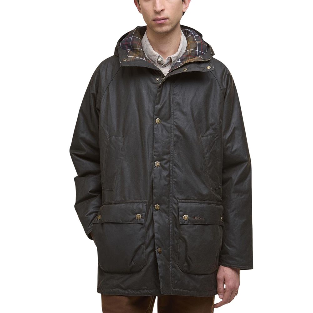 Barbour zelena WAX parka