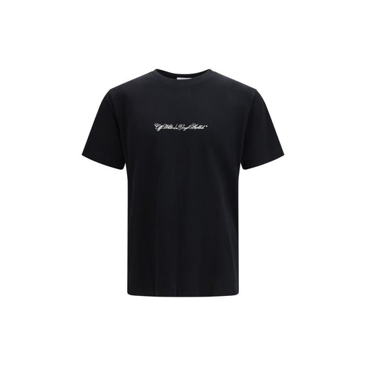 Off-White Crna Script Arrow majica kratki rukav NOVA KOLEKCIJA