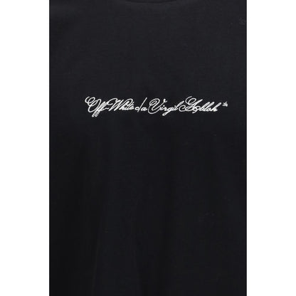 Off-White Crna Script Arrow majica kratki rukav NOVA KOLEKCIJA