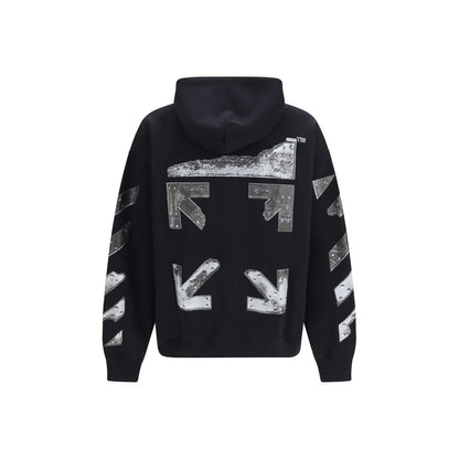 Off-White Crna Metal Arrow dukserica NOVA KOLEKCIJA