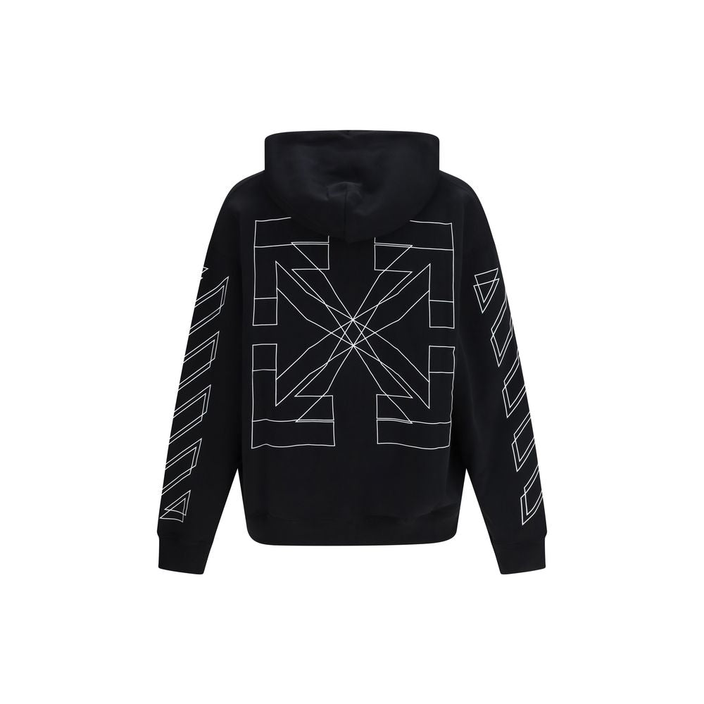Off-White Big double arrow crna dukserica NOVA KOLEKCIJA