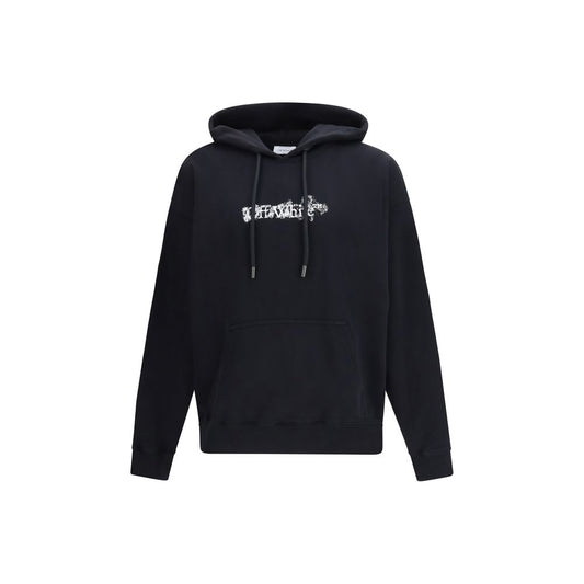 Off-White Crna dukserica NOVA KOLEKCIJA