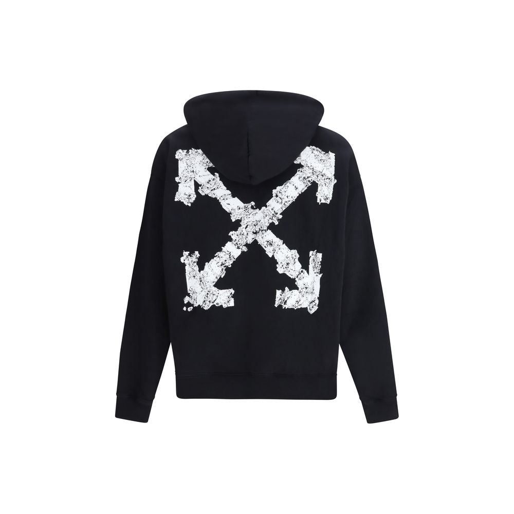 Off-White Crna dukserica NOVA KOLEKCIJA