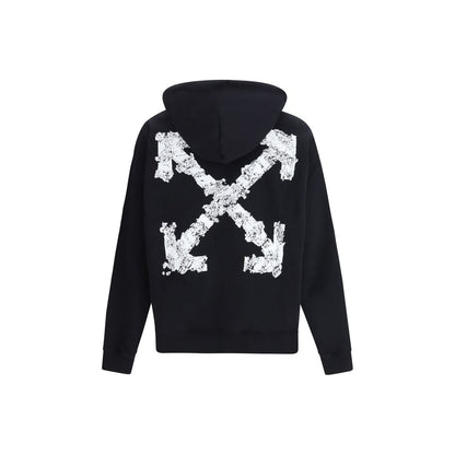 Off-White Crna dukserica NOVA KOLEKCIJA
