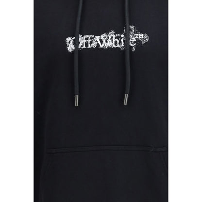 Off-White Crna dukserica NOVA KOLEKCIJA