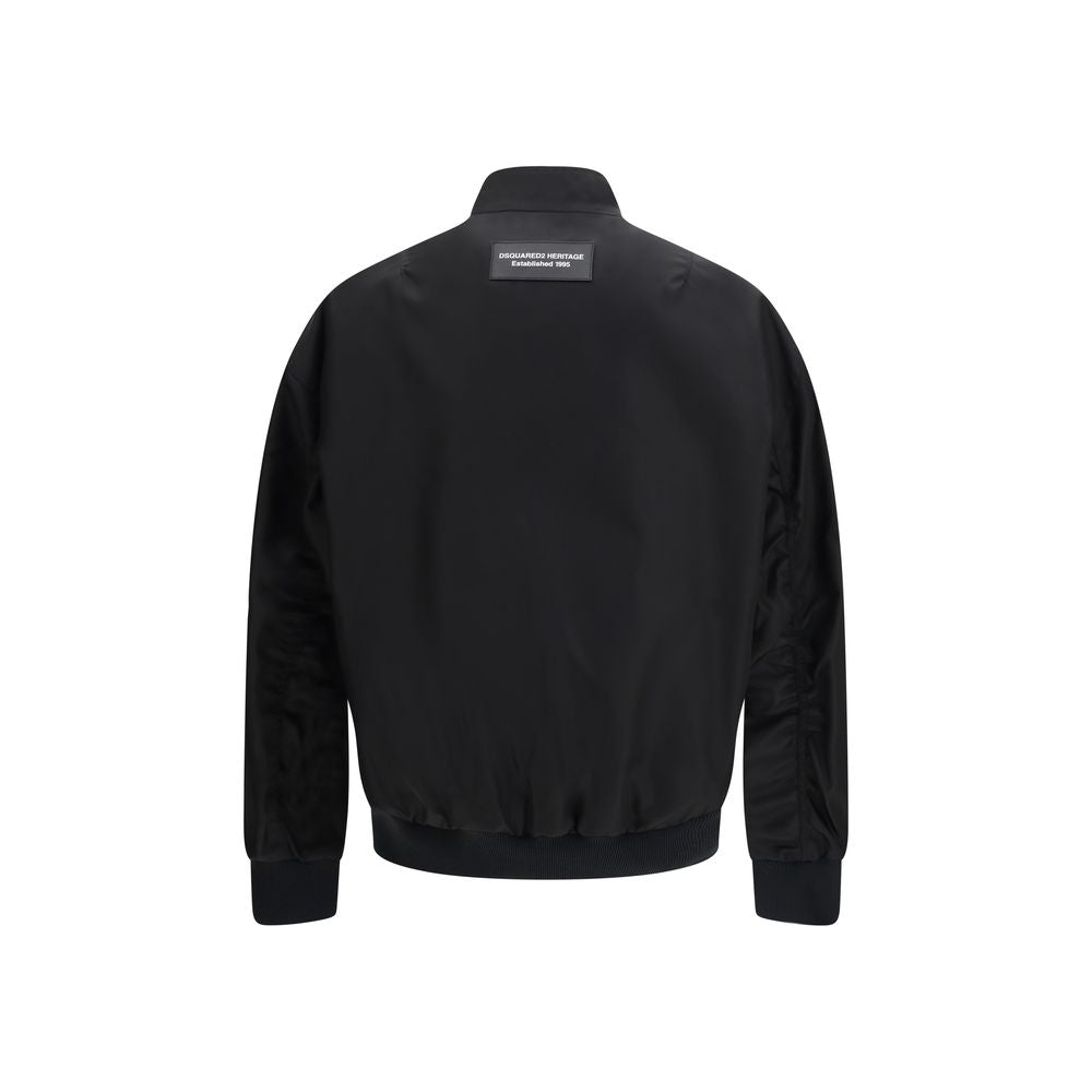 Dsquared² Crna Bomber jakna NOVA KOLEKCIJA