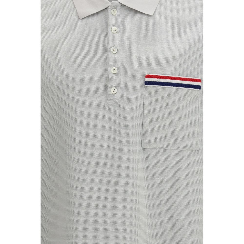 Thom Browne Siva polo majica NOVA KOLEKCIJA