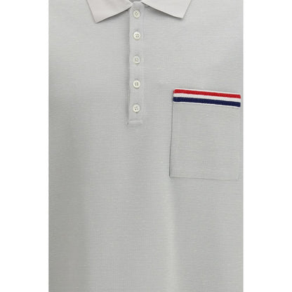 Thom Browne Siva polo majica NOVA KOLEKCIJA
