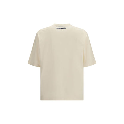 Dsquared² Bež majica kratki rukav NOVA KOLEKCIJA
