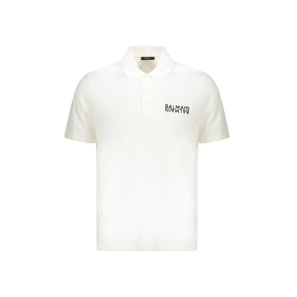Balmain Bijela polo majica kratki rukav