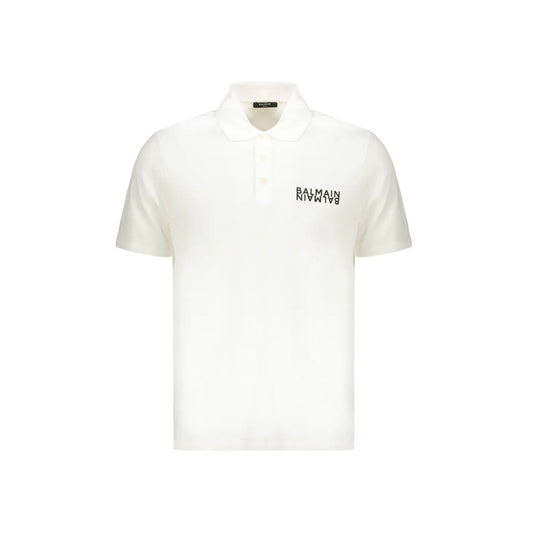 Balmain Bijela polo majica kratki rukav