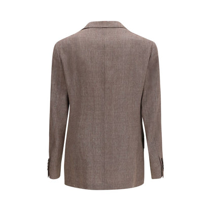 Brunello Cucinelli Smeđi blazer NOVA KOLEKCIJA