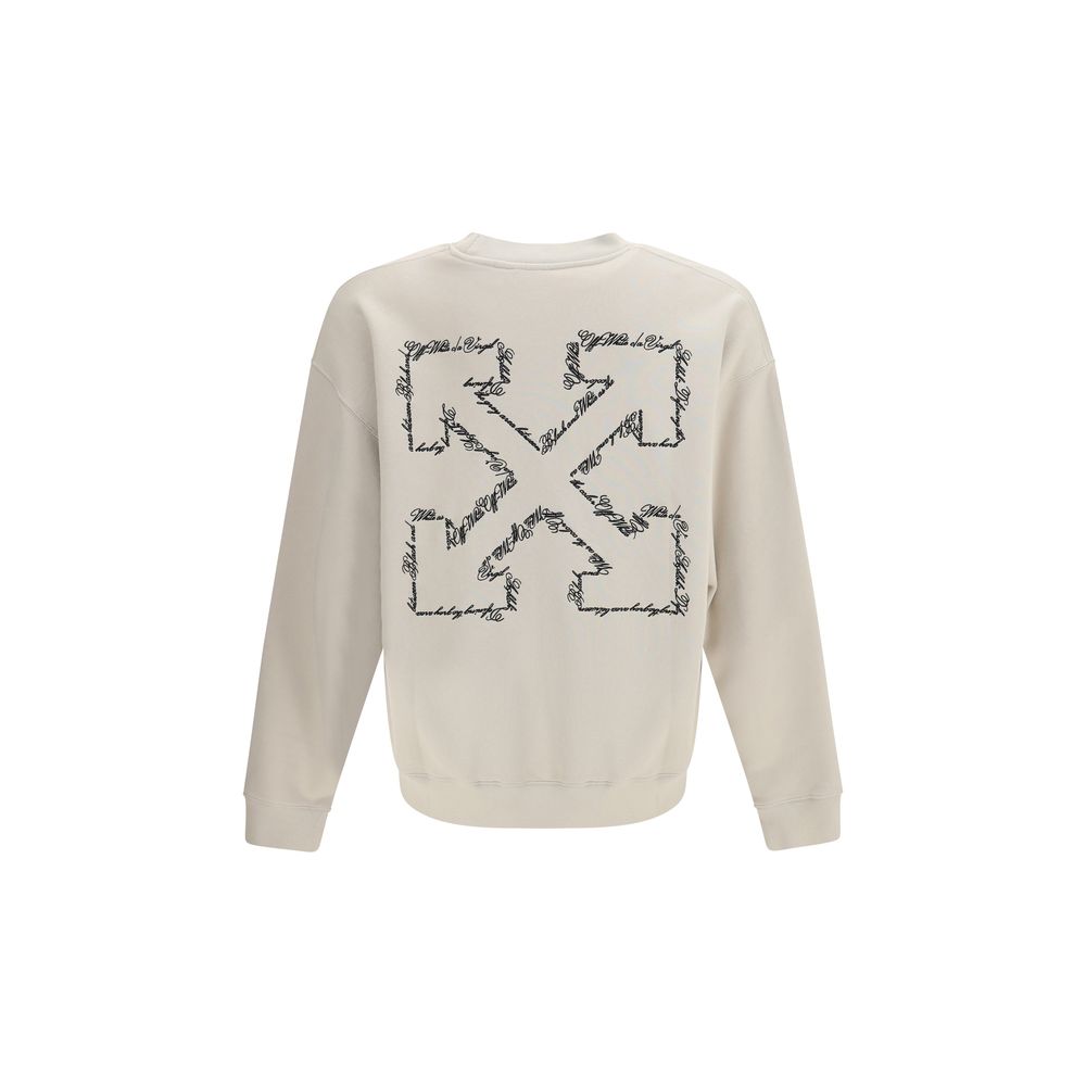 Off-White Majica dugi rukav NOVA KOLEKCIJA